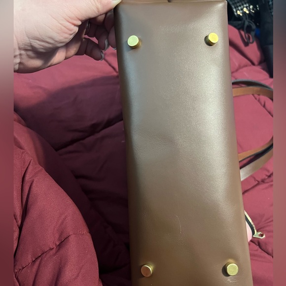 R Riveter “Harriet” bag in Sunset printed canvas and tan leather - used once - Picture 5 of 9